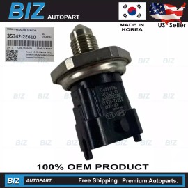 Genesis, Hyundai, Kia OEM Fuel Pressure Sensor for 15-24 Genesis Hyundai 17-24 Kia OE# 35342-2E610