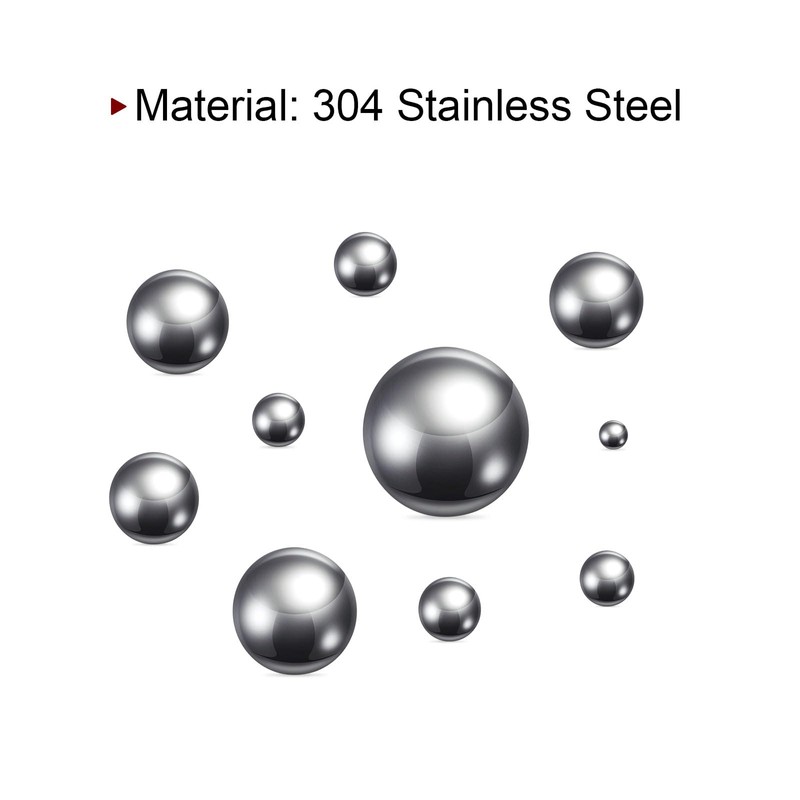 sourcing map 15pcs Precision Balls 5/16" Diameter 304 Stainless Steel