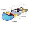 JQF Gear Motorcycle Helmet Visor for X-Fourteen X-Spirit III, RF-1200