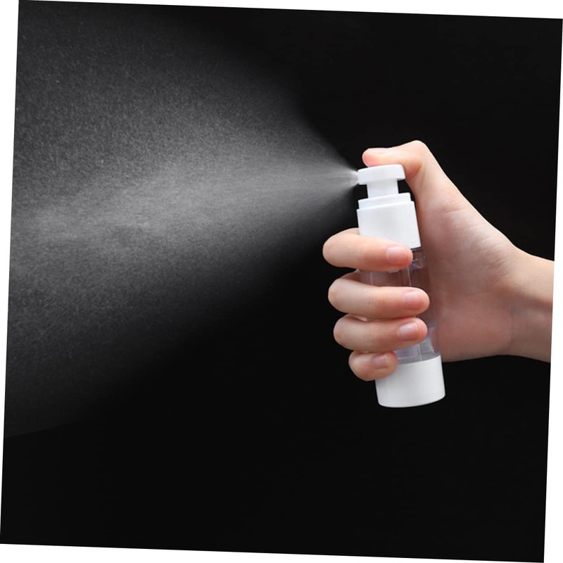 MERRYHAPY Travel-Friendly 5pcs Airless Pump Bottles Refillable Liquid Subpackaging Bottles