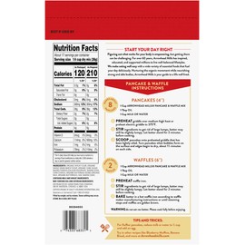 Arrowhead Mills Buttermilk Pancake & Waffle Mix, 22 oz Bag