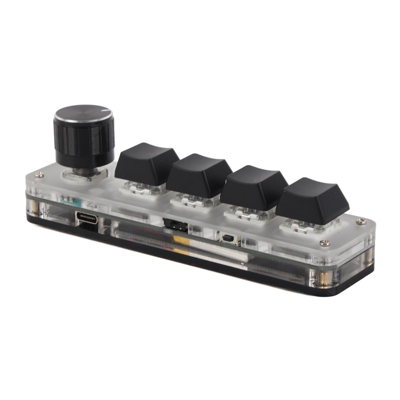 EIMSOAH Mini 4 Key Mechanical Gaming Keypad, Programmable USB BT