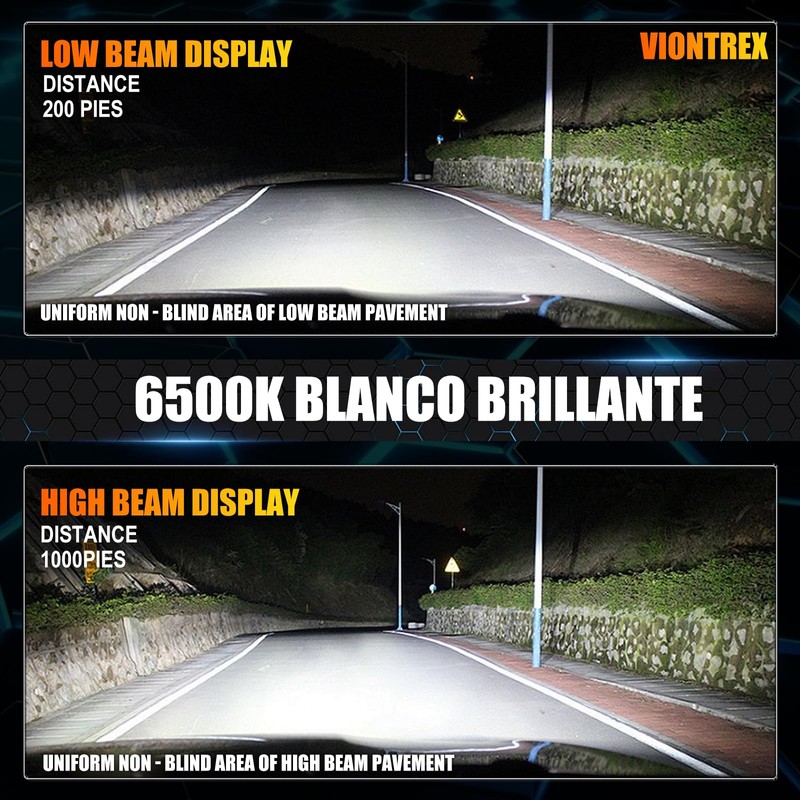 High Low Beam Fog Light Bulbs Set Fit for Chevy