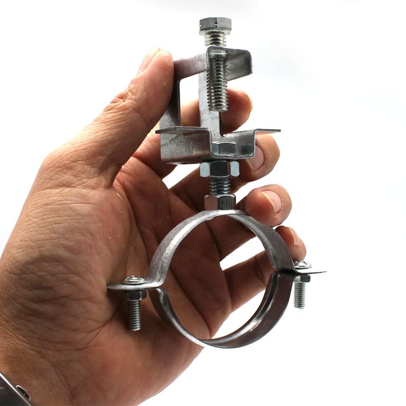 Conduit Hanger with Beam Clamp & Pipe Support Bracket (8