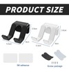 fuxunamz Headset Mount Holder, Headphone Holder Wall Mount, Universal Headphone