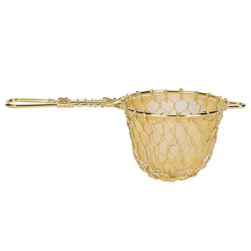 Copper Tea Infuser Strainer Reusable Loose Leaf Teapot Filter with