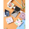 OMIRO 1X/3X Magnifying Mirror, Unique Painting Compact Mirror with Classical