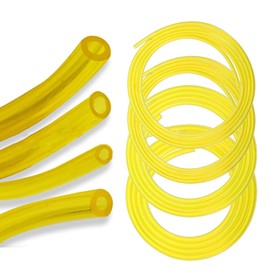 4 Sizes Strimmer Fuel Line, Yellow Fuel Line, Universal PartsFuel Lines Hose Tube Petrol Pipe, for Outdoor Chainsaws, Lawn Mowers, Snow Blowers, Water Pumps and Small Engines.(Yellow)