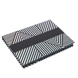 Paleta Magnética Paleta de Maquillaje Vacía con Espejo Estuche de Maquillaje de PU para Lápiz Labial Rubor en Polvo 10 X 14 Cm                        