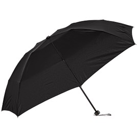 Moonbat DUNAMIS 10484 Folding Umbrella, Plain Rain Umbrella, Simple, Men's Umbrella, Black, Rib Length: Approx. 21.7 inches (55 cm), Black