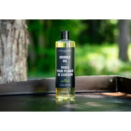 CARON & DOUCET Griddle Seasoning & Cleaning Oil | 100% Plant-Based & Food Grade | Best for Seasoning, Restoring, Curing and Care (16 oz)