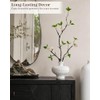 Vase with Artificial Greenery, 22'' Faux Greenery, White | Fake
