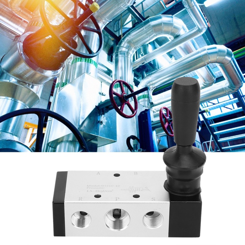 Pneumatic Air Valve Hand Pull Lever Control Switches 4H310‑10 0-0.8Mpa