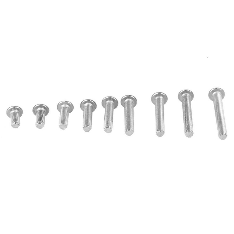 662PCs M2.5 SUS304 Stainless Steel Pan Head Hex Socket Screw