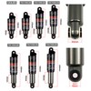 CNCLOL Mountain Bike Rear Shock 120mm/125mm/150mm/165mm/185mm/190mm/200mm,Bicycle Shock Absorber- Hydraulic Rear