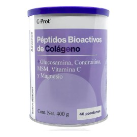 Péptidos De Colágeno Glucosamina Mg 400 G Natural G-prot