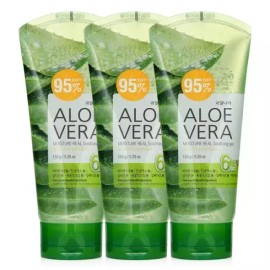 Aloe Vera 알로에베라 95 수딩젤 150ml x 3개 Aloe Vera 95 Soothing Gel 150ml x 3 [Base product]
