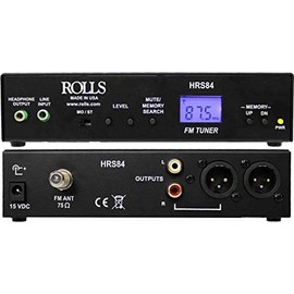 ROLLS Digital FM Tuner with XLR's