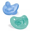 Chicco Chupón Pshysioforma Soft Verde Azul 6-16m 2pzs