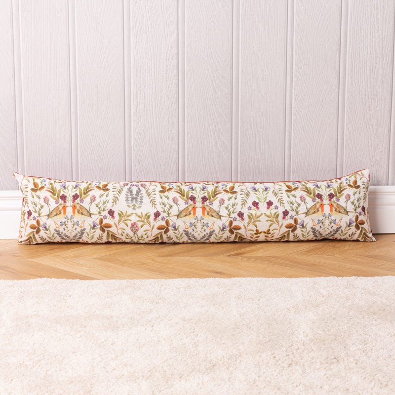 Evans Lichfield Mirrored Robin Draught Excluder Cover, Sunset
