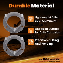 maXpeedingrods 3" Front & Rear Lift Kit for Subaru Outback/Legacy 2000-2004, for Subaru Baja 2003-2006, Aluminum Strut Spacers