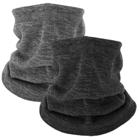 Aphumedc 2 Pack Winter Neck Warmer, Fleece Windproof Face Cover for Men & Women Cold Weather Sport Face Mask Ski Masks for Outdoor Sports Skiing Snowboarding Running Cycling