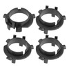 uxcell 4pcs H7 Car LED Headlight Bulb Adapter Holder Socket