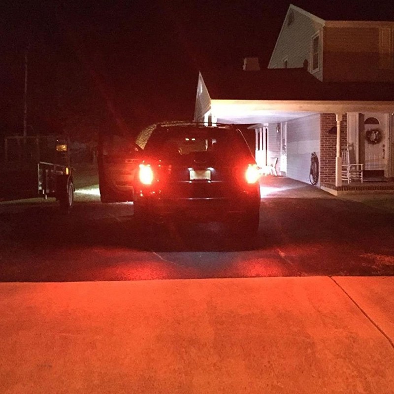 Antline 1156 1141 1003 7506 BA15S LED Bulbs Brilliant Red,
