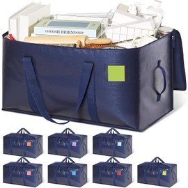 DAYSEON Heavy Duty Extra Large Moving Storage Bags - 8 Pack