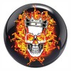 Brunswick PRE-DRILLED Flaming Skull Viz-A-Ball 14lbs
