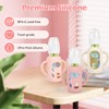 MINMUNJIU 3 Pack Silicone Sleeves for Dr. Brown's Glass Baby