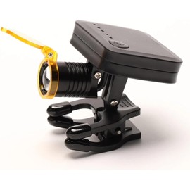 DenFactory 3W Headlight Portable Headlamp with Optical Filter for Lab Loupes