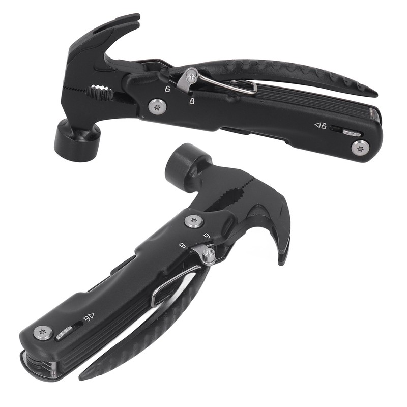 Hammer Multitool 9 in 1 Portable Mini Stainless Steel Survival