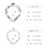 CICIBELLA Ice School Ring Checked PCM Original Blue Large Size