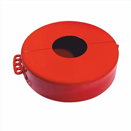 Zing Green Products Gate Valve Lockout, Steel, Fits Handle Sizes 5" to 6.5"