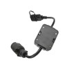 Trailer Connector European 7 Pin to American 4 Pin Taillight