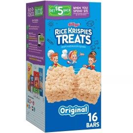 KELLOGG CO Rice Krispies Treats Crispy Marshmallow Squares, original ( 1 box)
