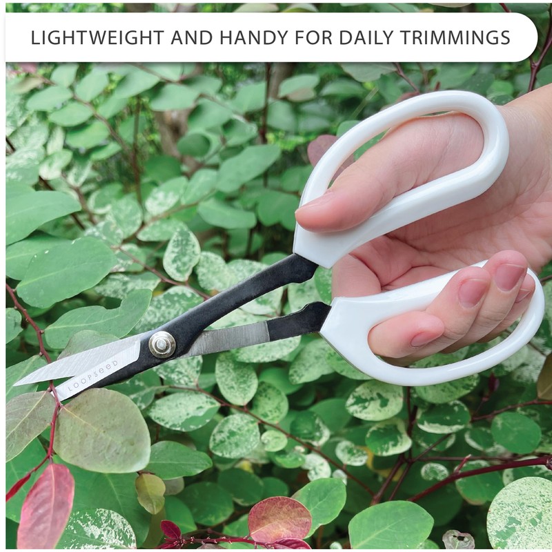 LOOPSEED Precision Gardening Scissors Plant Trimming Pruning Shears Garden Pruners