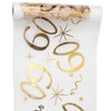 Table Decoration 60th Birthday, Table Runner Gold Roll Table Runner