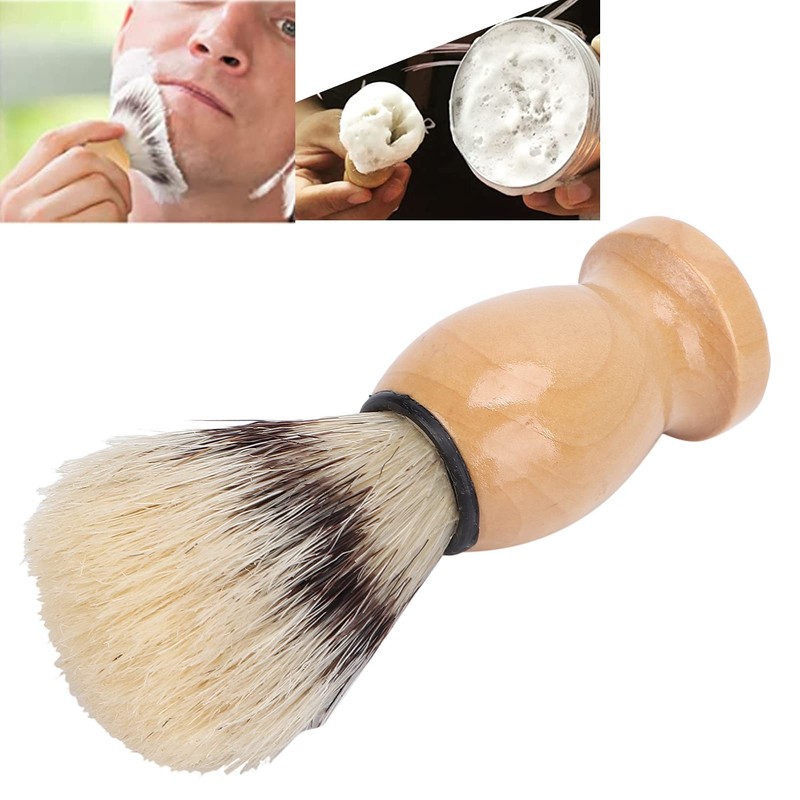 Cepillo de afeitar profesional, cepillo de crema de afeitar de
