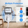 KETOTEK Electricity Meter for Socket, Power Consumption Meter, Energy Cost