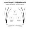TERAISE 4 pairs Anti-blue Light Computer Reading Glasses with Spring