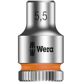 Wera Zyklop Socket 1/4in Drive 5.5mm