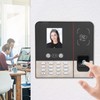 2.8in TCP/IP Time Attendance Face Fingerprint Password ID Card Recognition