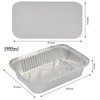 Pack of 20 Large Aluminium Bowls