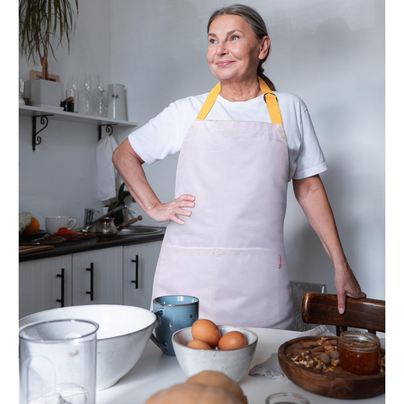 Zihuatailer Cooking Apron for Women and Men, Adjustable Kitchen Apron