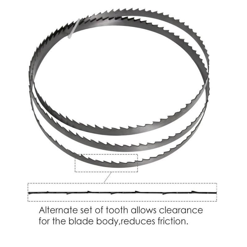 Pack of 3 Bandsaw Blades 2240 x 13 x 0.5