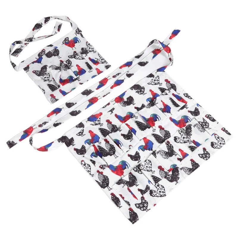 2Pcs Eggs Apron Eggs Collecting Gathering Holding Apron for Chicken