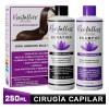 Cirugía Capilar Keratina Brasileña Alaciante + Shampoo 250ml
