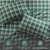 Woolrich Green Plaid Cotton Flannel King Sheet Set Soft Cozy